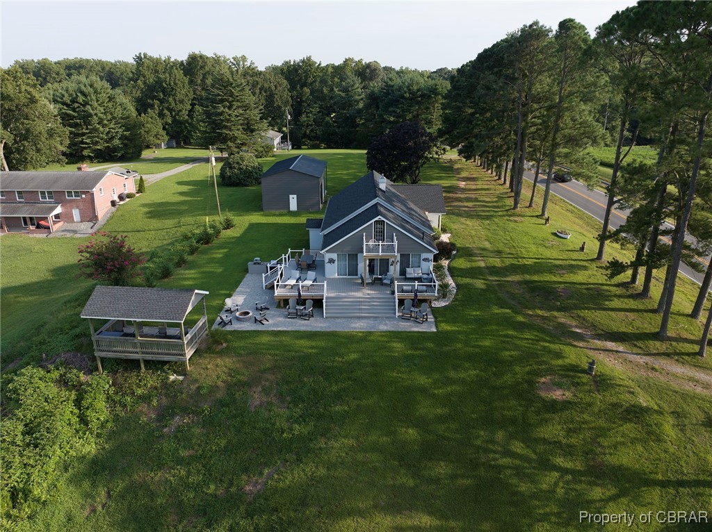 154 Twiggs Ferry Road Dutton, VA 23050 - Photo 7 of 50 Bird's eye view