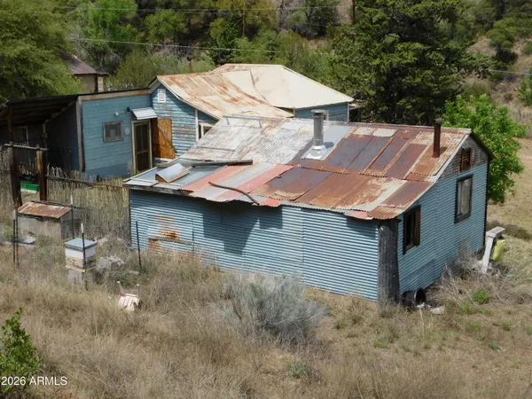 a view of a city from a balcony