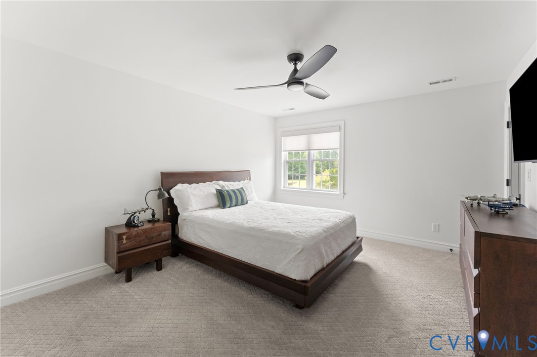 13446 Bradley Bridge Road Chester, VA 23831 - Photo 51 of 98 Second floor bedroom 3 with custom wood shelving i