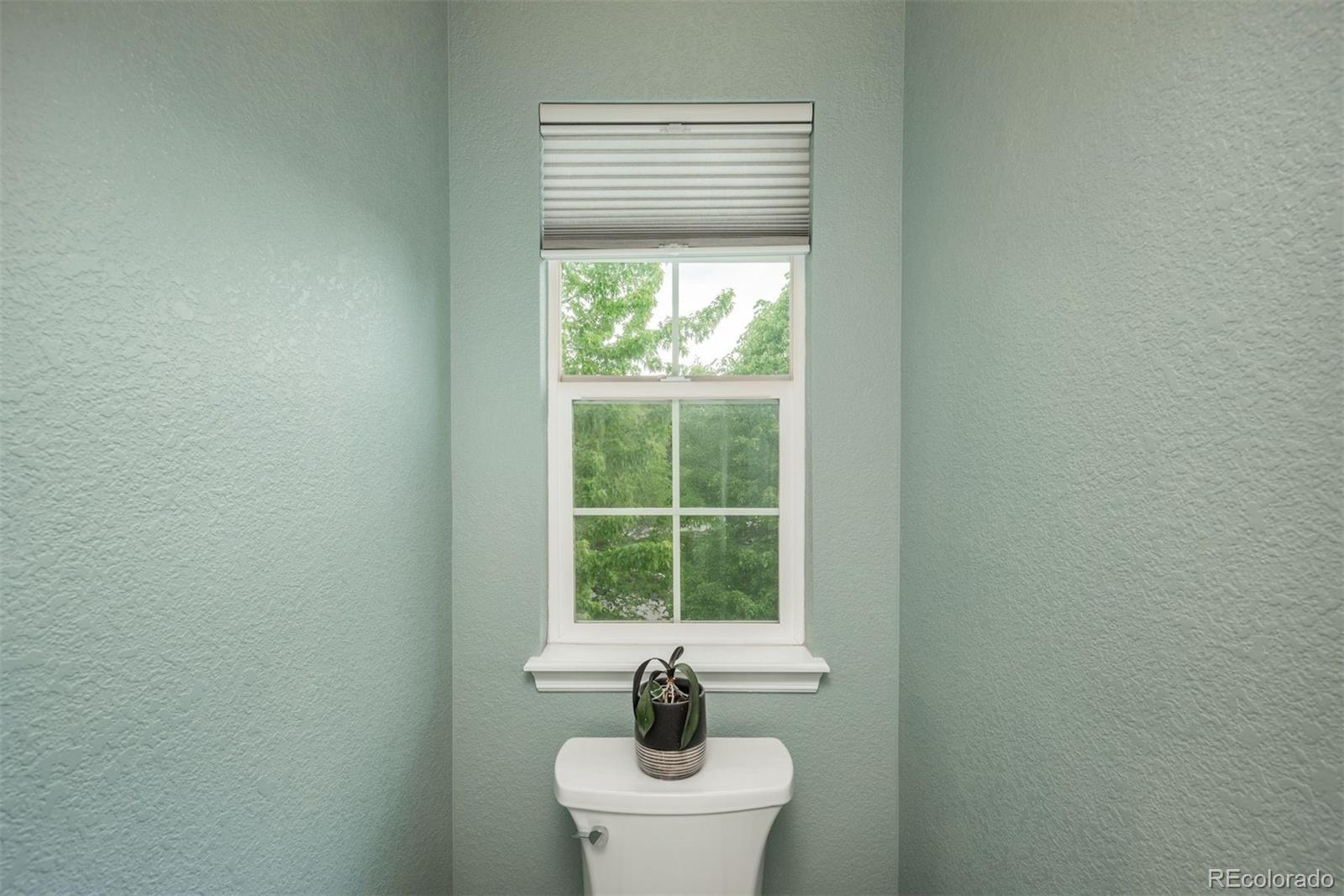 10696 Riverbrook Circle Highlands Ranch, CO 80126 - Photo 15 of 24 a bathroom with a sink a window and a mirror