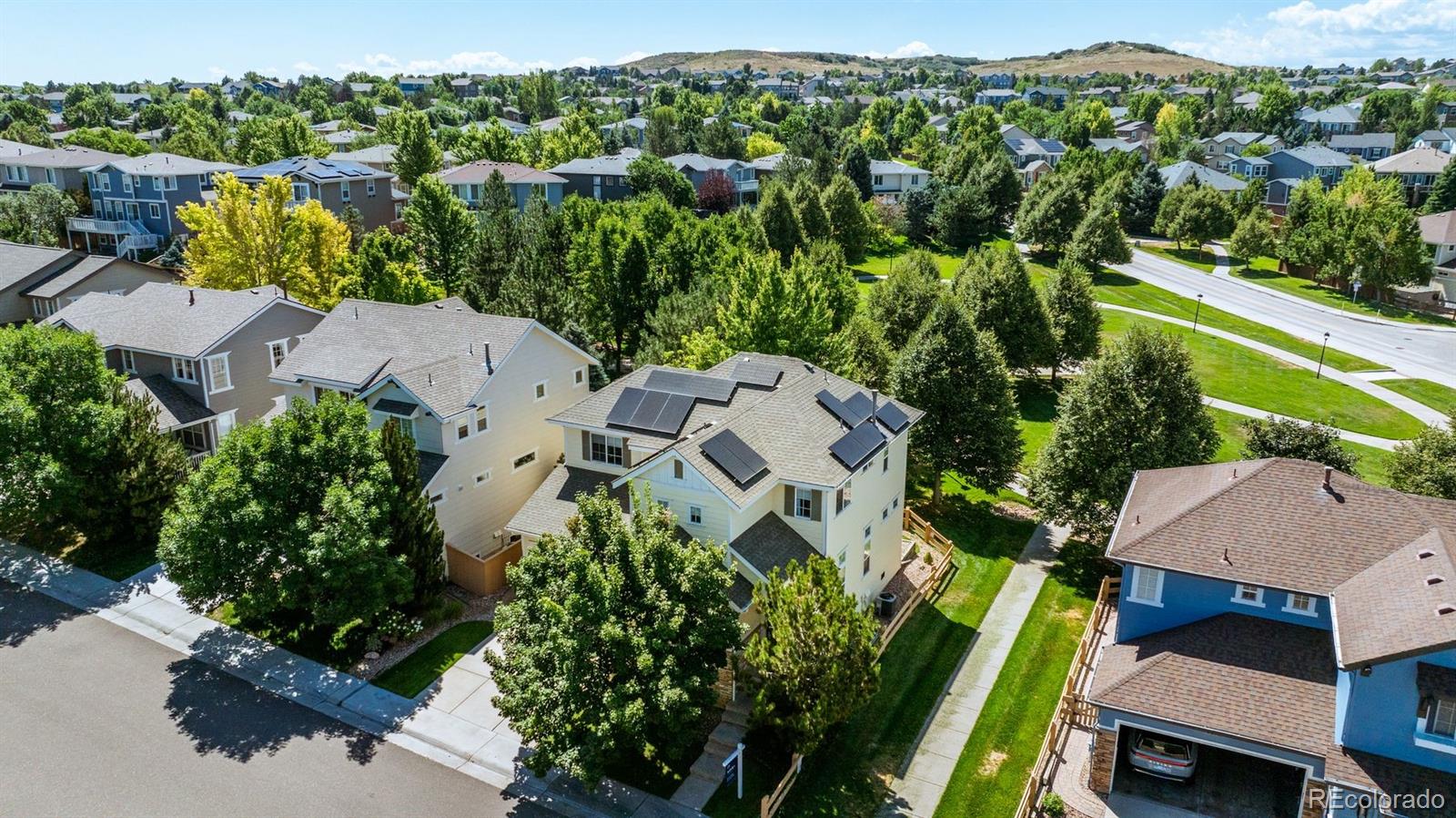10696 Riverbrook Circle Highlands Ranch, CO 80126 - Photo 2 of 24 an aerial view of multiple house