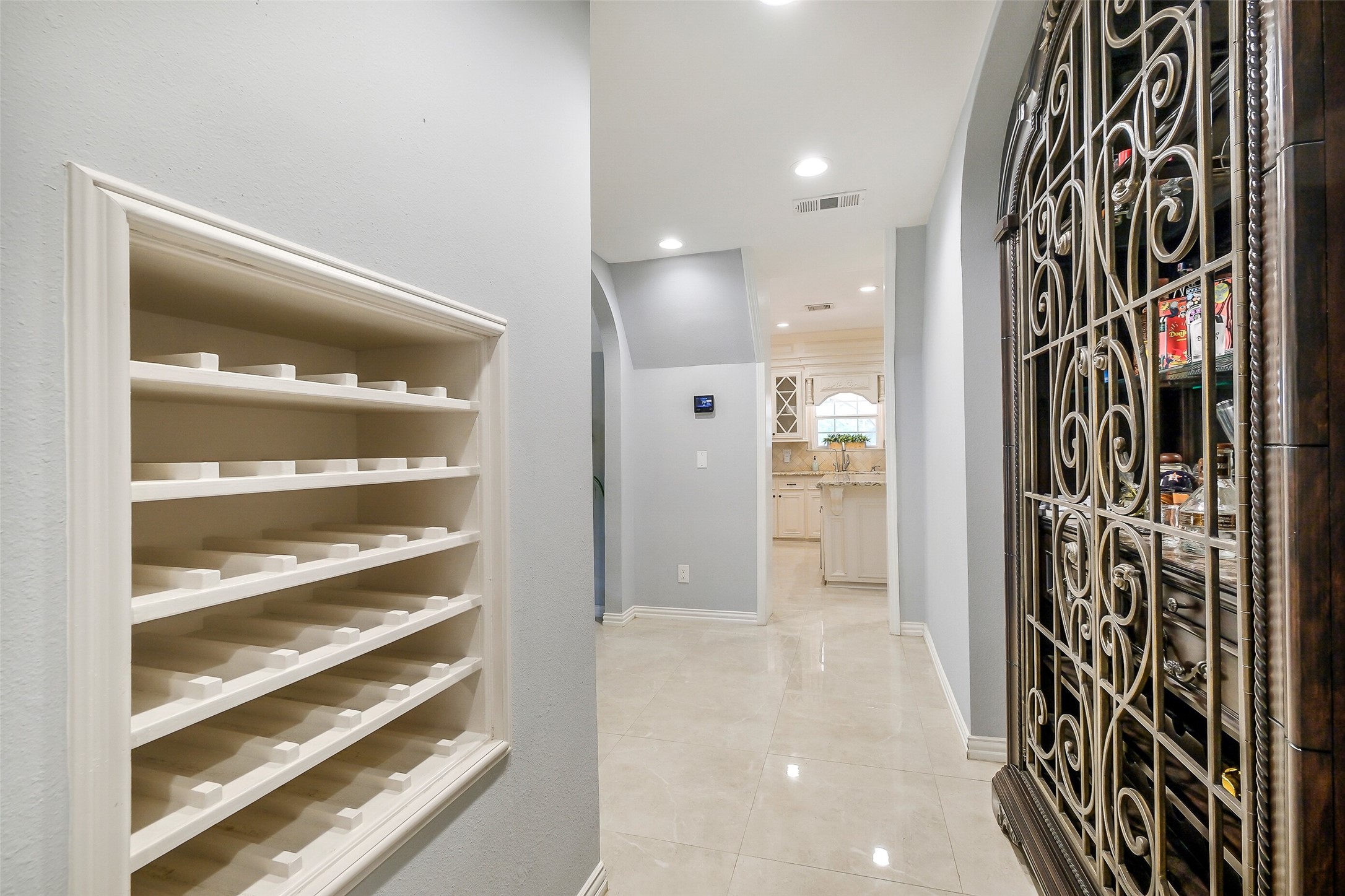 1347 Seidel Road Brookshire, TX 77423 - Photo 13 of 50 The bar area and additional wine storage spot.