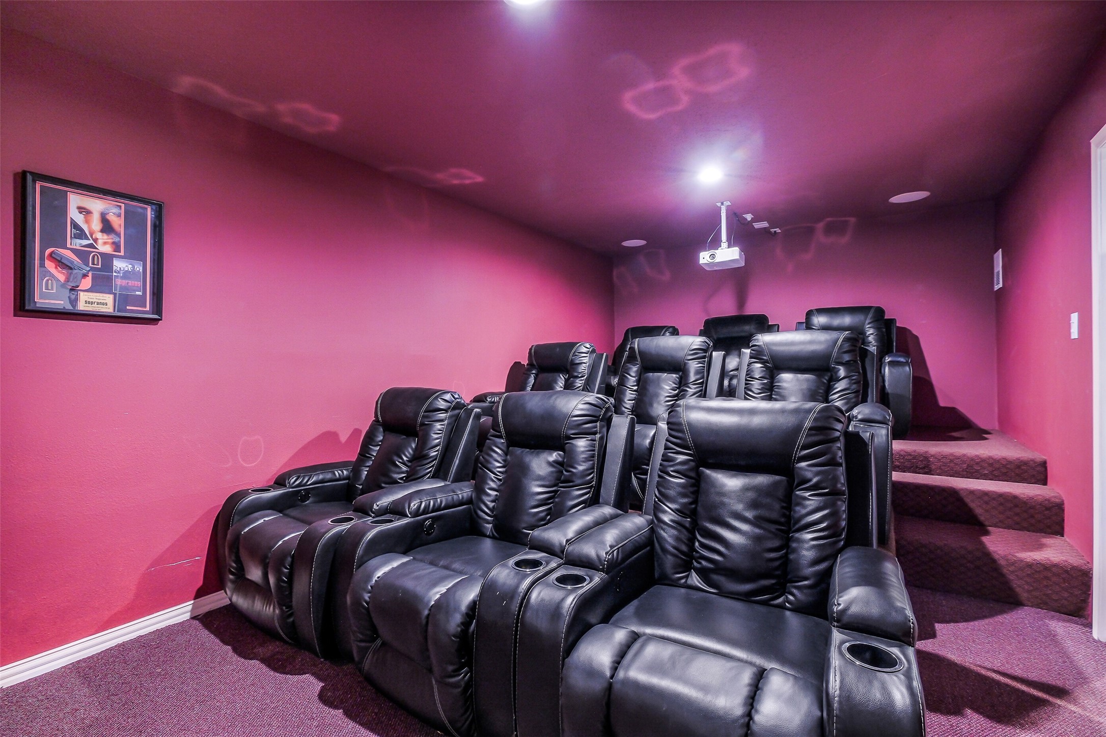 1347 Seidel Road Brookshire, TX 77423 - Photo 16 of 50 The media room is a dream for the film buff out there!