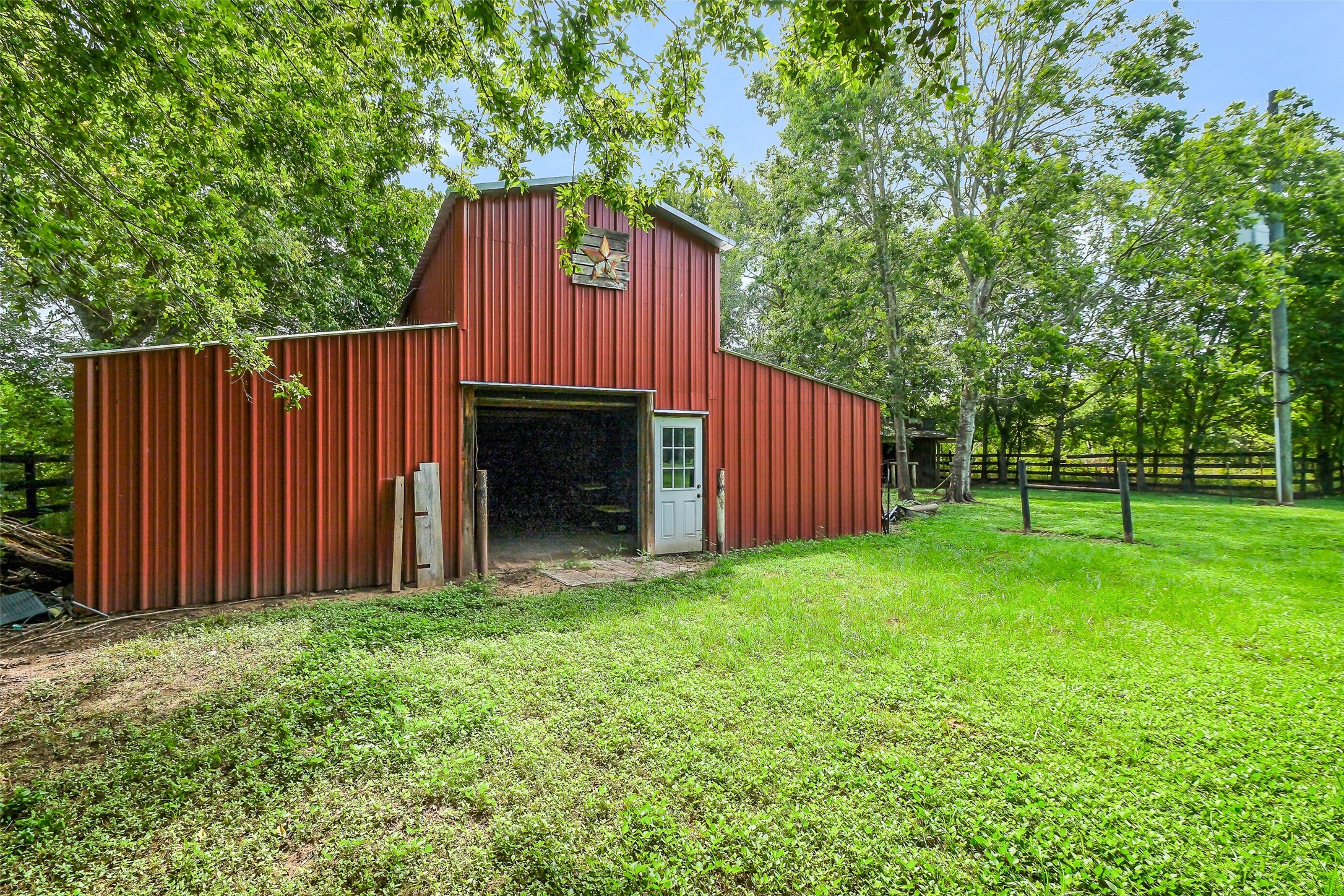 1347 Seidel Road Brookshire, TX 77423 - Photo 44 of 50 The home enjoys a 10 berth stable for horses.