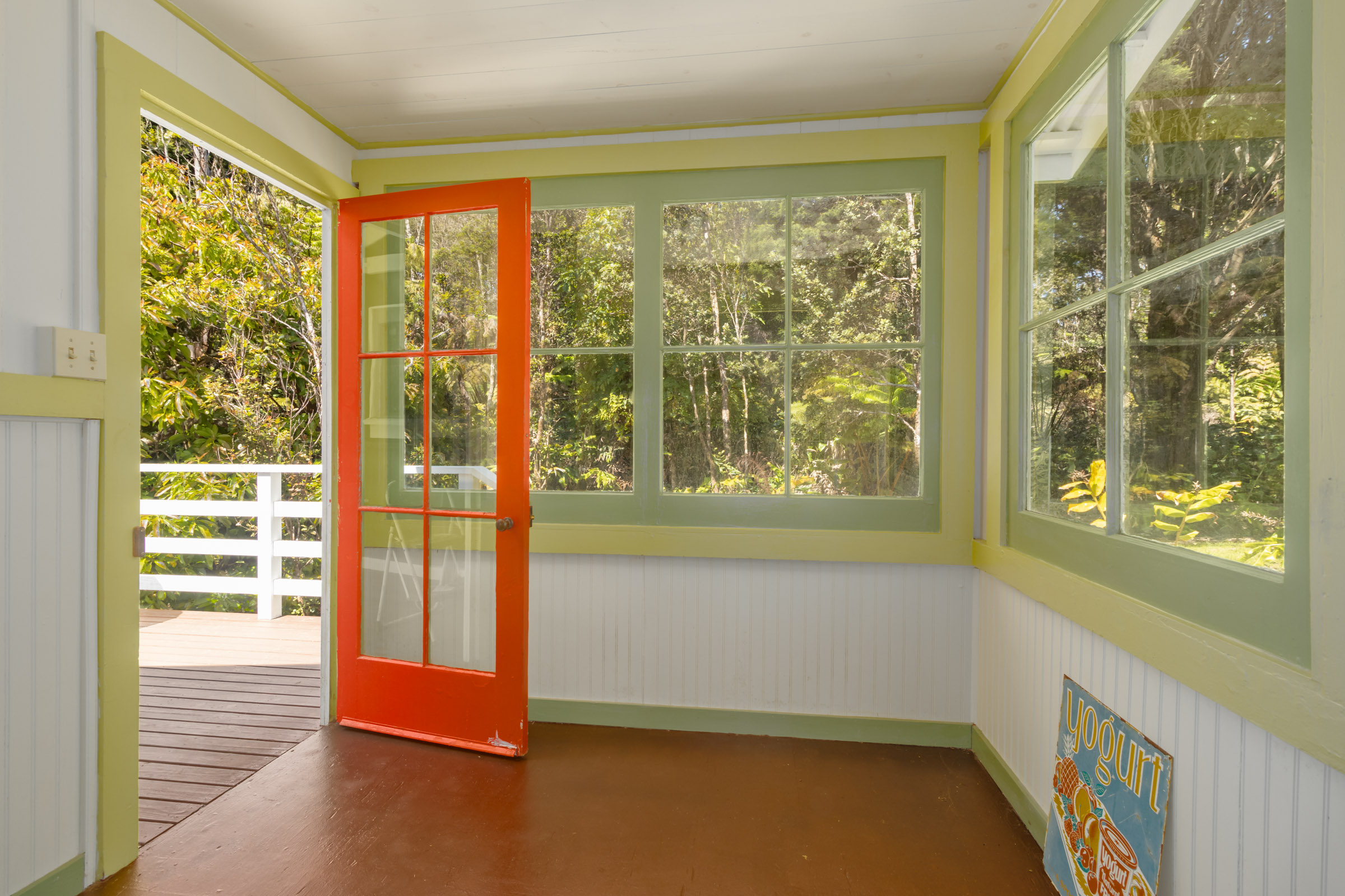 19-4035 Wright Road Volcano, HI 96785 - Photo 22 of 25 a view of empty room with floor to ceiling window