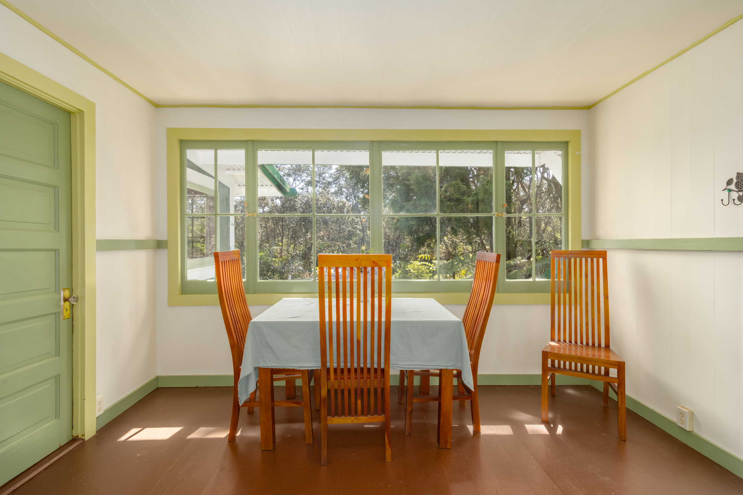 19-4035 Wright Road Volcano, HI 96785 - Photo 5 of 25 a view of a dining room with furniture window and outside view