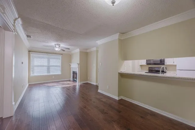 a view of wooden door