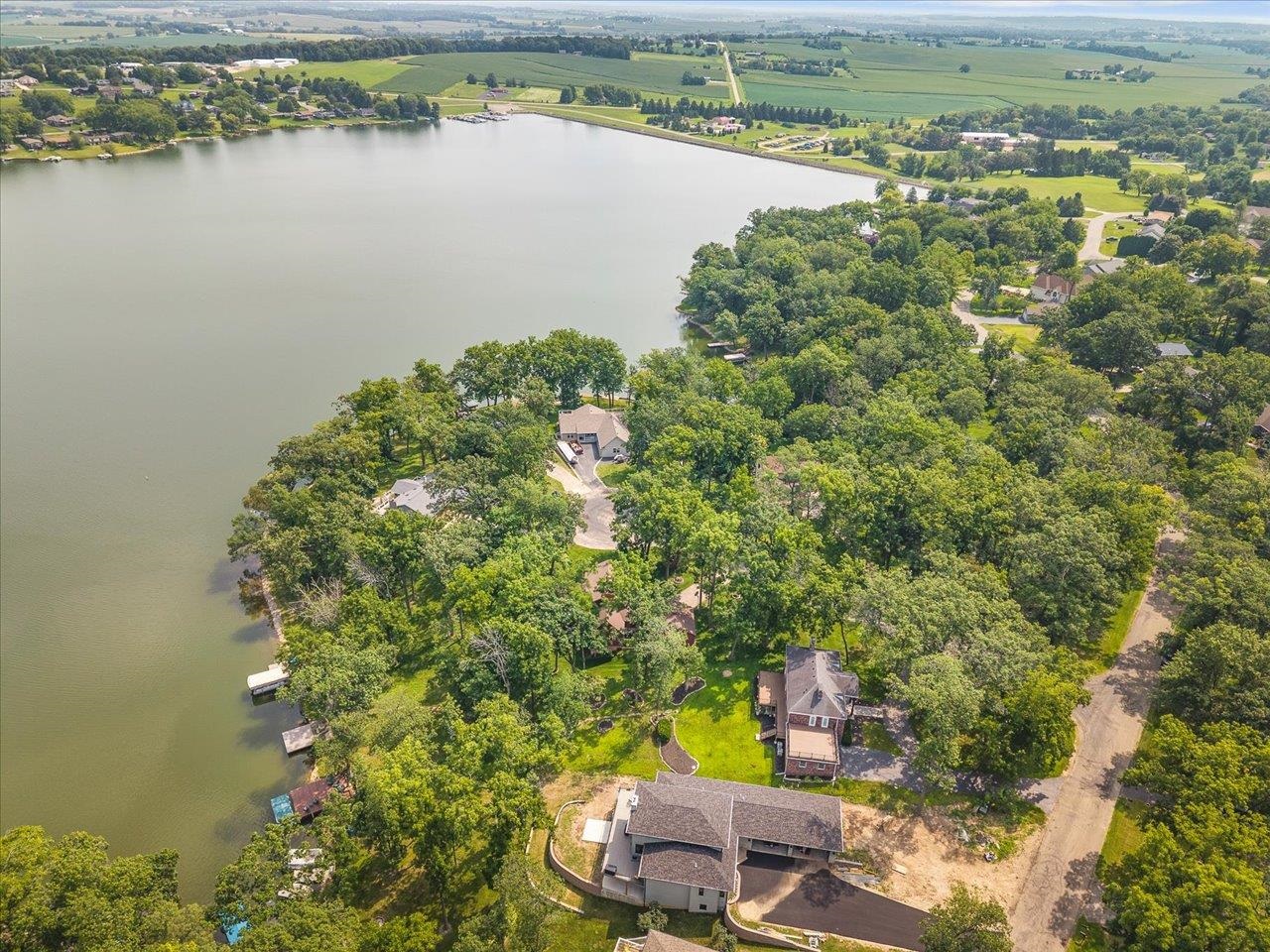 1927 Baintree Road Lake Summerset, IL 61019 - Photo 64 of 71 a view of a lake with a mountain view