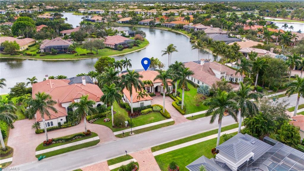 7833 Classics Drive Naples, FL 34113 - Photo 3 of 43 Birds eye view of property featuring a water view
