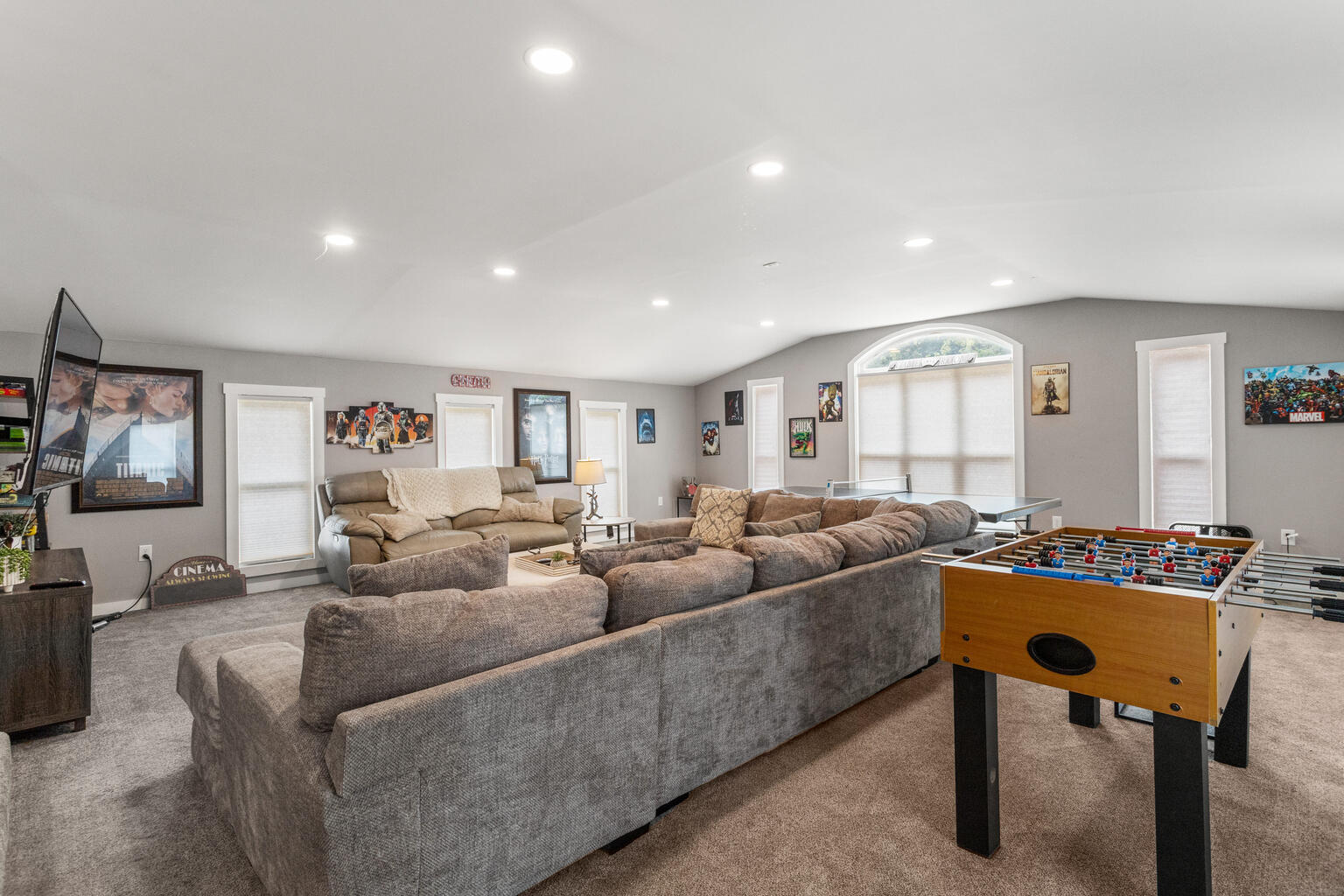 690 North Cove Court Decatur, IL 62521 - Photo 31 of 50 a living room with furniture and a flat screen tv