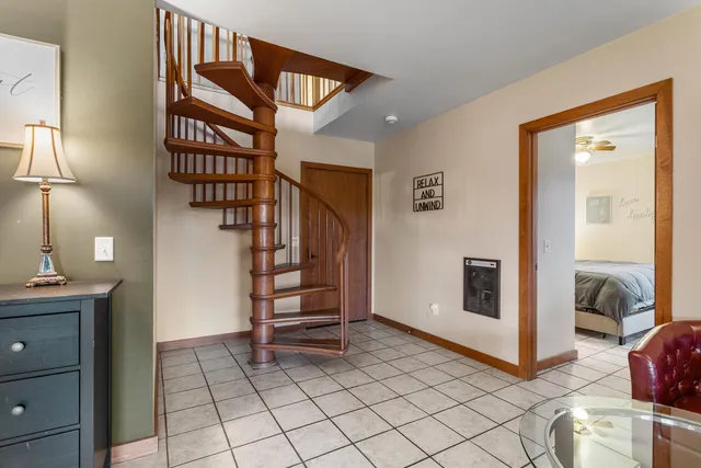 a view of front door and entryway