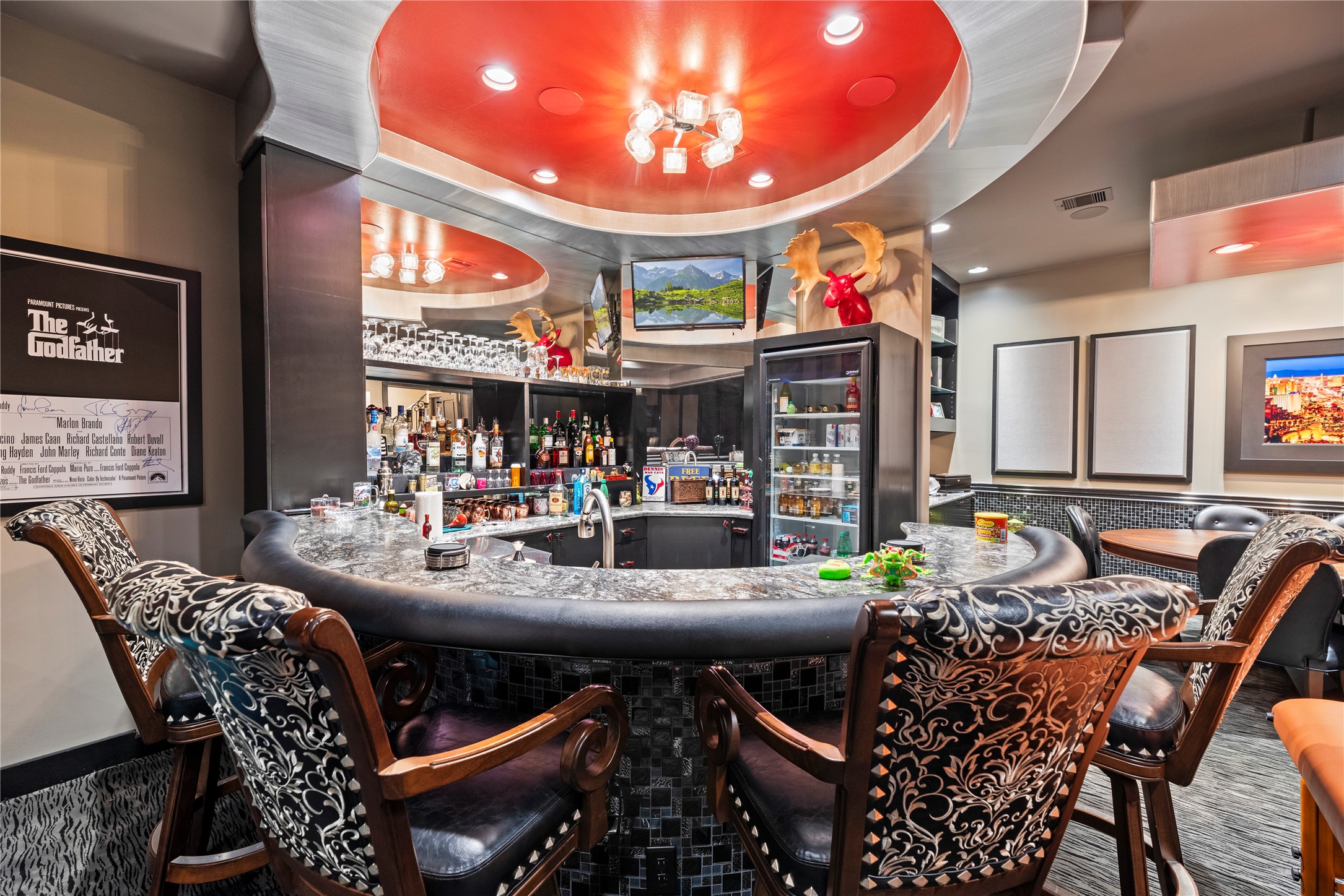7715 Firethorne Creek Court Spring, TX 77389 - Photo 26 of 50 a living room with furniture and a fireplace