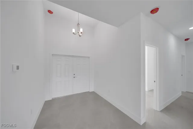 a view of a livingroom with a staircase