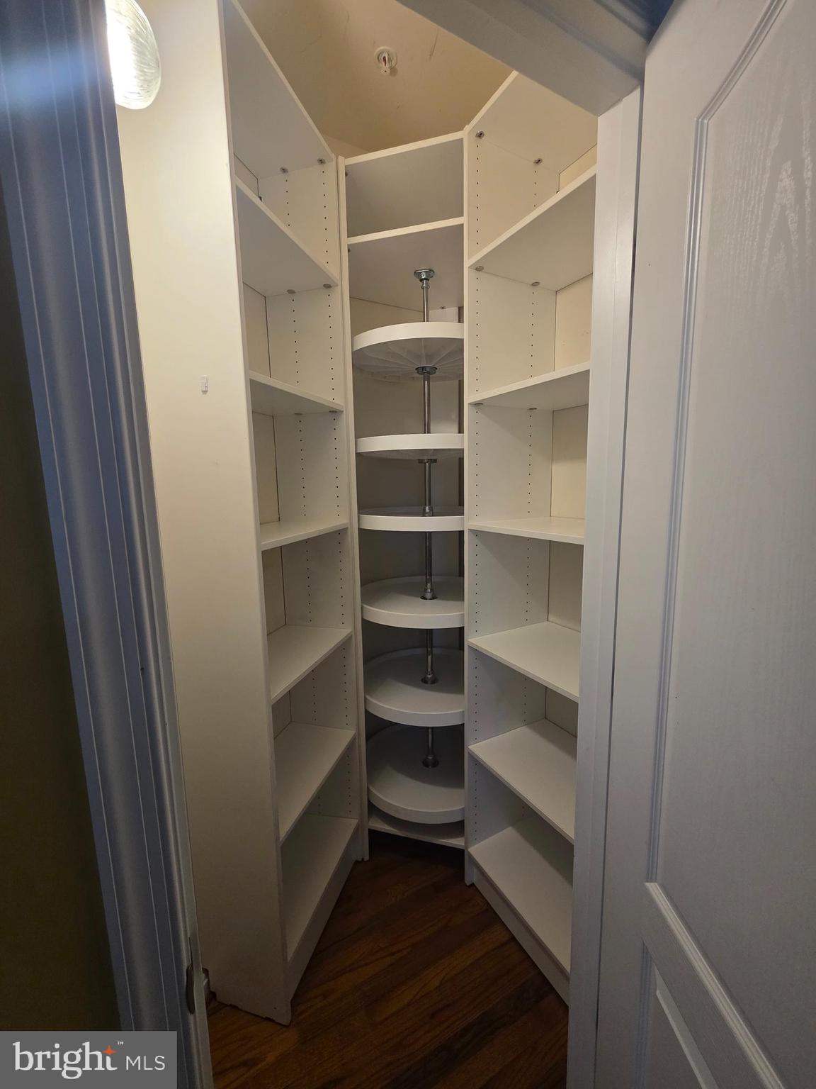 2409 Barrett Court Frederick, MD 21702 - Photo 16 of 19 a view of walk in closet with empty racks