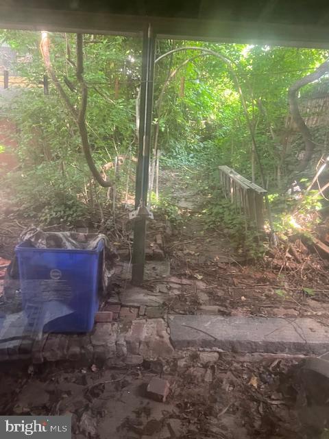 174 Gay Street Philadelphia, PA 19127 - Photo 7 of 7 a wooden bench sitting in the middle of a forest
