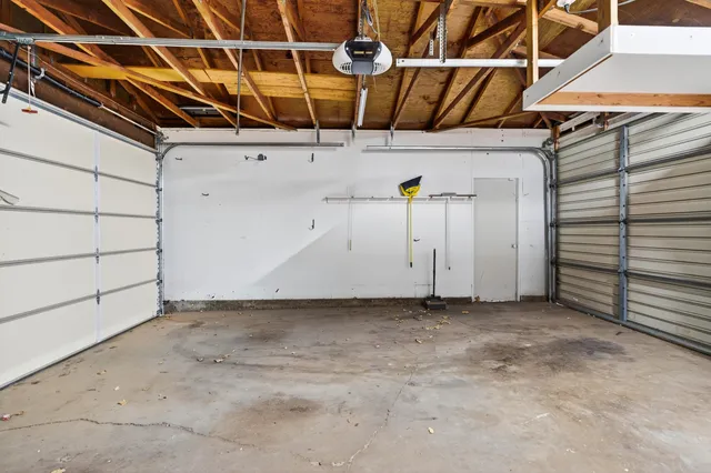 a view of a room with an empty space