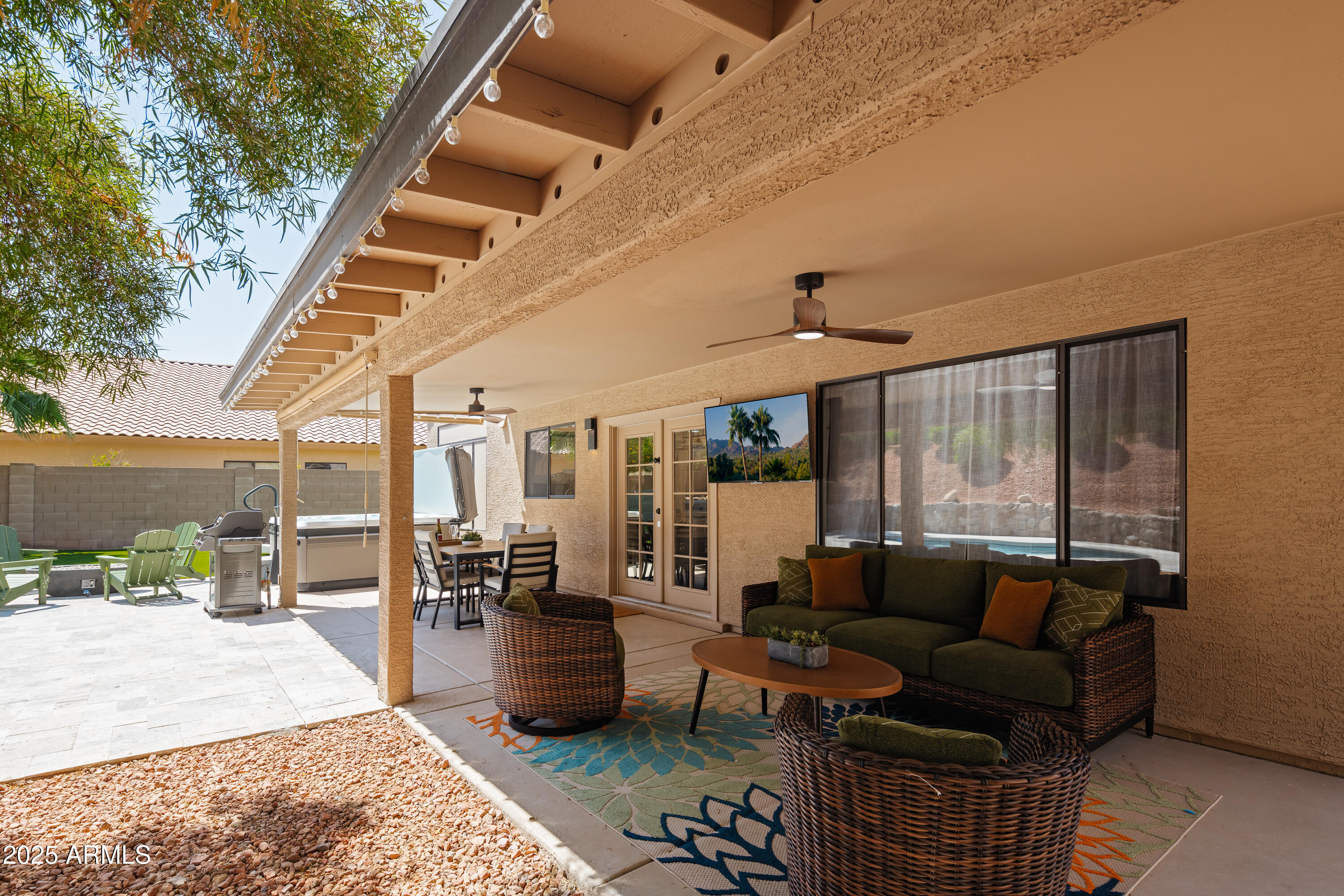 20619 North 16th Way Phoenix, AZ 85024 - Photo 14 of 64 a living room with furniture and a large window
