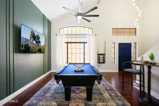 a view of backyard with a potted plant