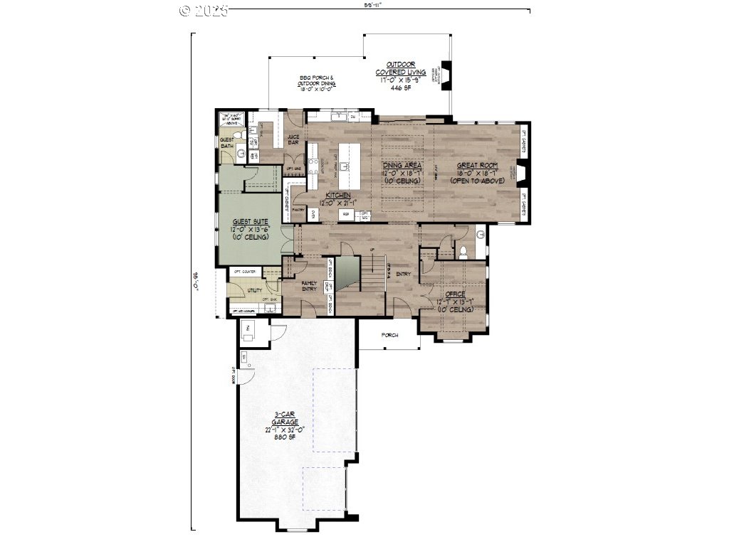 964 Country Commons Lane Lake Oswego, OR 97034 - Photo 2 of 7 a picture of a floor plan