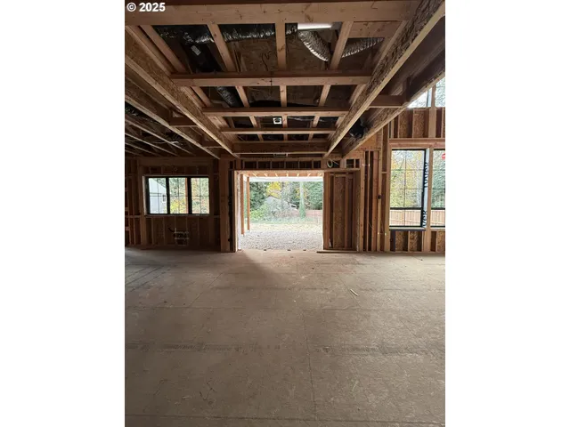 a view of large room with large windows