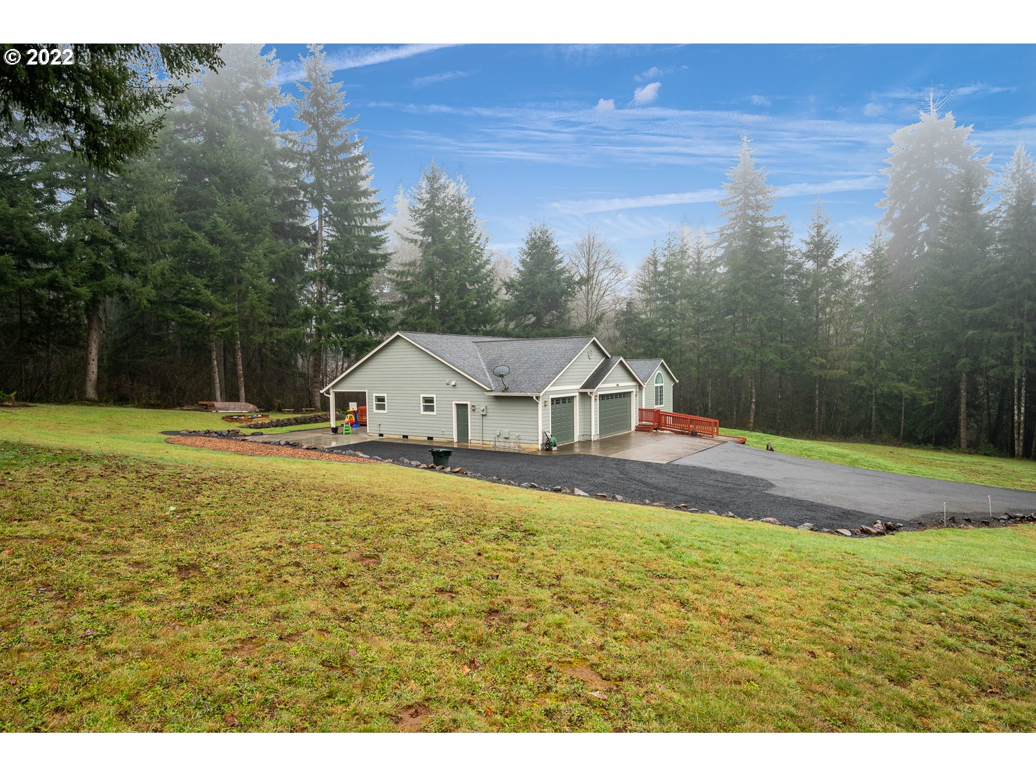 686 Eufaula Heights Road Longview, WA 98632 - Photo 5 of 29 a view of a house with a yard