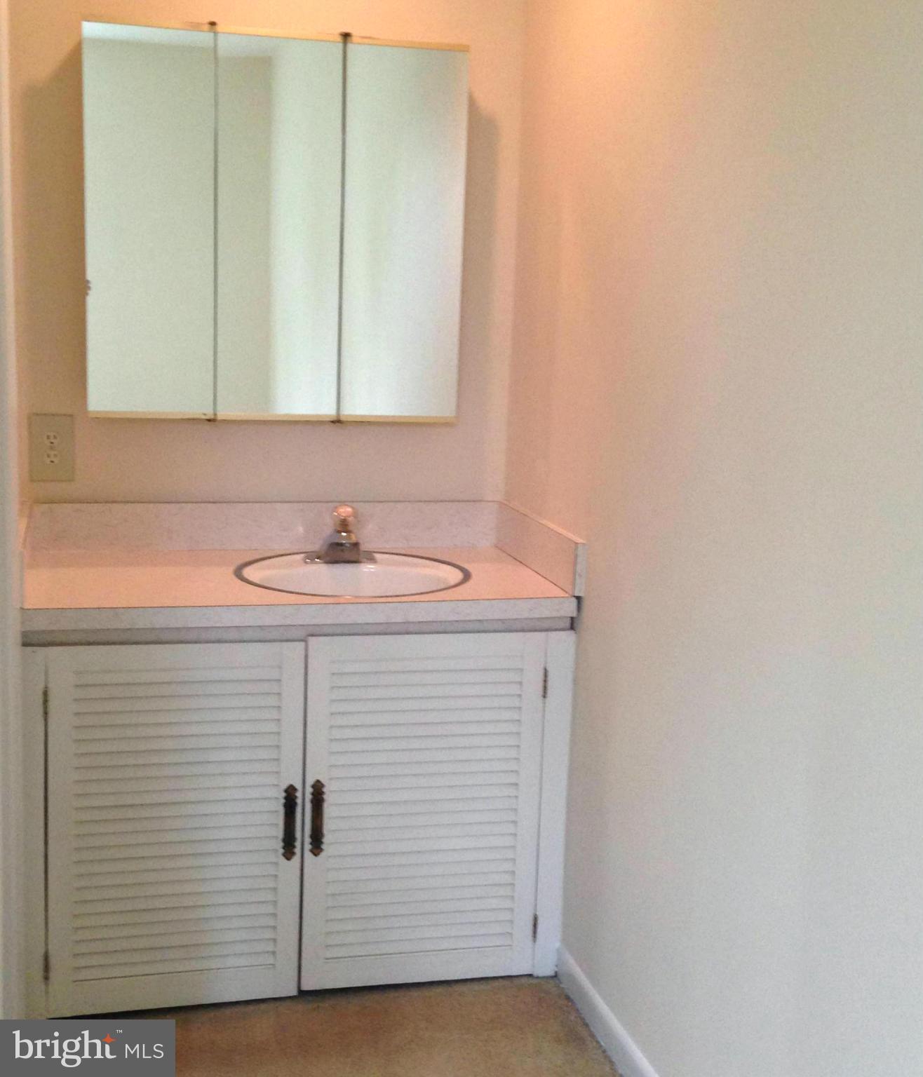 9325 Pan Ridge Road Baltimore, MD 21234 - Photo 11 of 20 a bathroom with a sink and a mirror