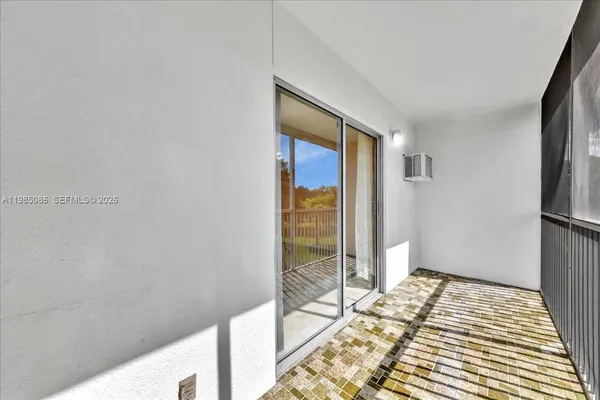 a view of a building with a yard