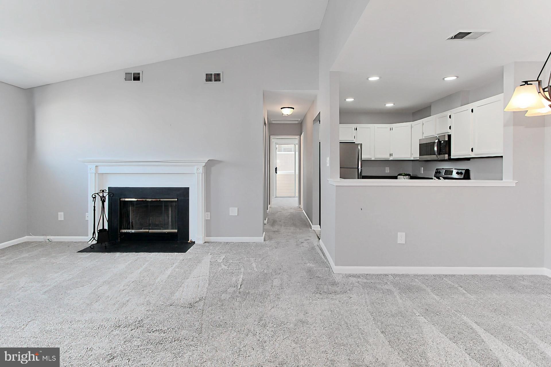Walk into your spacious living and dining room!