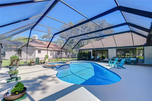 a view of a backyard with a garden