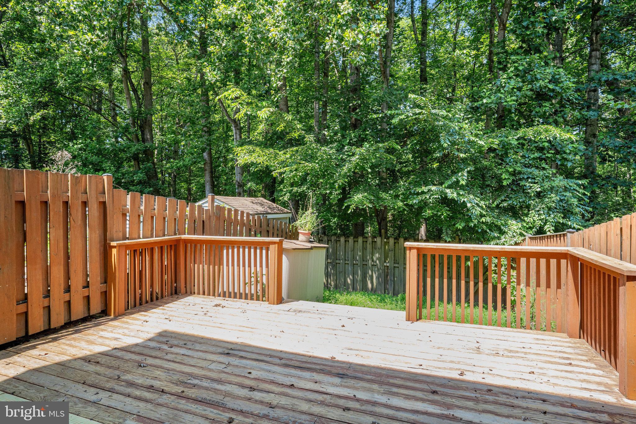 7918 Pebble Brook Court Springfield, VA 22153 - Photo 28 of 28 a view of a wooden deck
