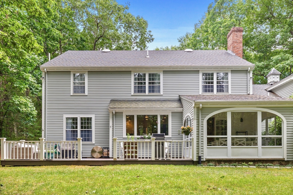 21 Batchelder Road Boxford, MA 01921 - Photo 32 of 37 a front view of a house with garden