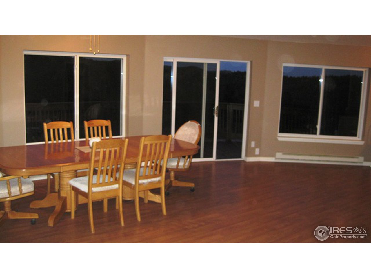 222 Beartrap Road Red Feather Lakes, CO 80545 - Photo 12 of 24 Great room-dining area