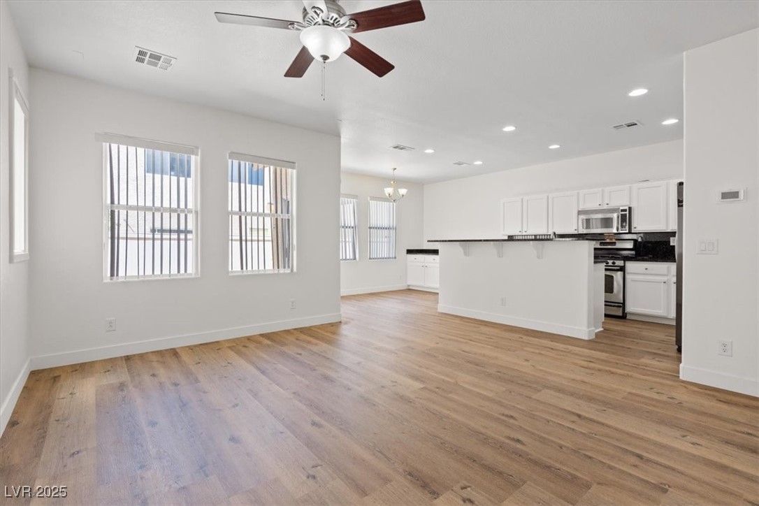 Open Kitchen & Living Room