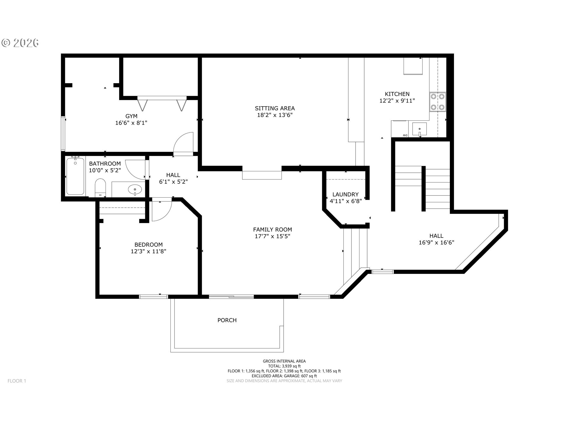 4233 Southwest 28th Court Gresham, OR 97080 - Photo 48 of 48 Floor Plan