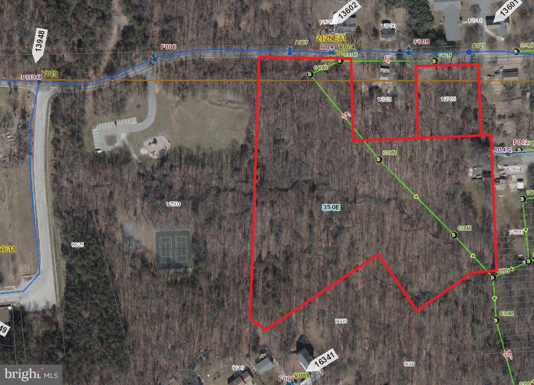 12705 Duckettown Road Laurel, MD 20708 - Photo 2 of 5 Adjacent 9.15 acre parcel also shown with 1 acre