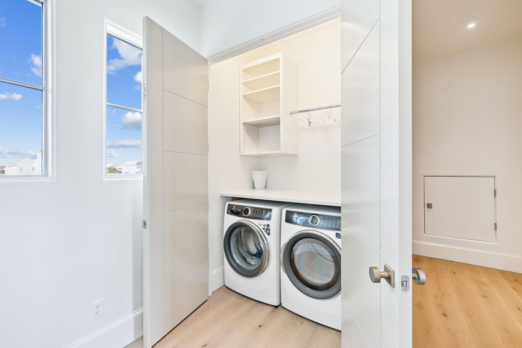 306 Walton Rose Lane Inlet Beach, FL 32461 - Photo 35 of 117 a utility room with dryer and washer