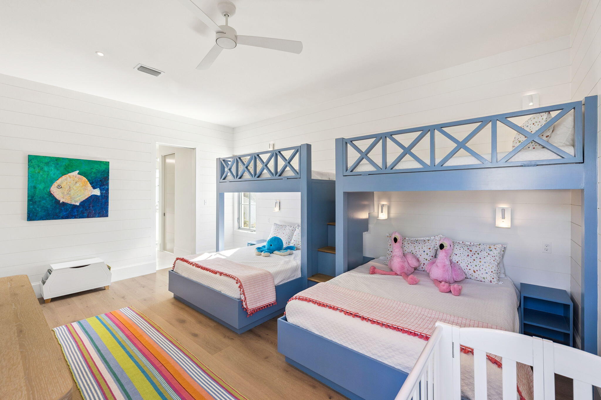 306 Walton Rose Lane Inlet Beach, FL 32461 - Photo 63 of 117 a bedroom with two beds and a window