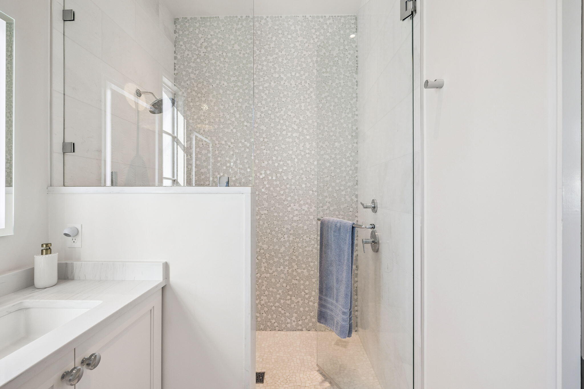 306 Walton Rose Lane Inlet Beach, FL 32461 - Photo 72 of 117 a bathroom with a sink and a mirror