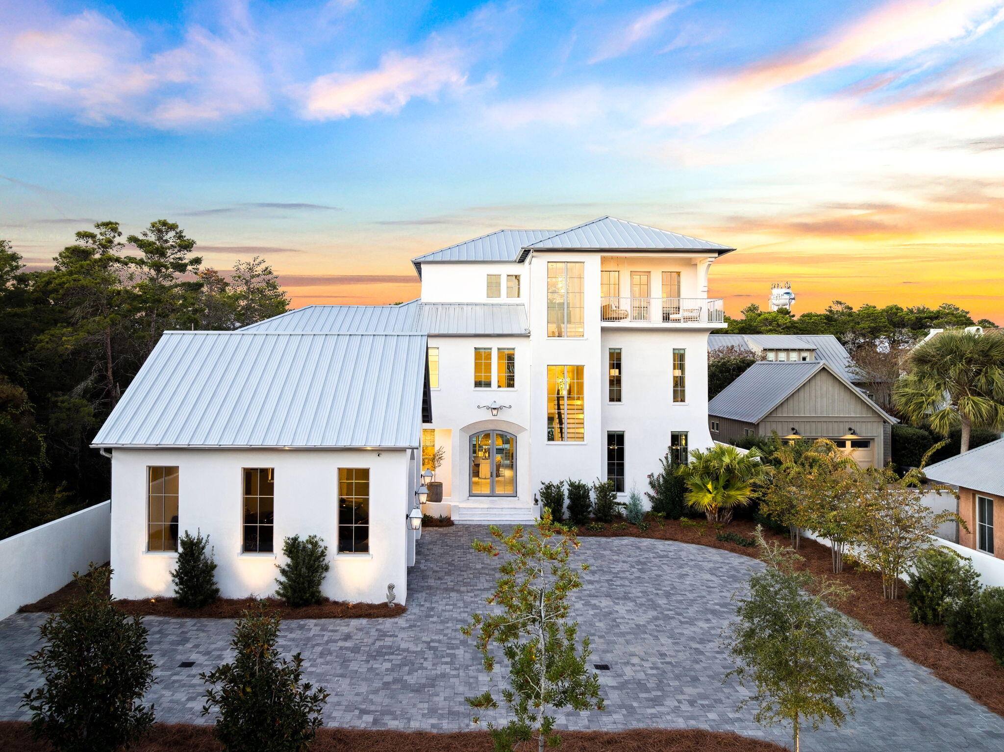 306 Walton Rose Lane Inlet Beach, FL 32461 - Photo 81 of 117 front view of a house with a yard