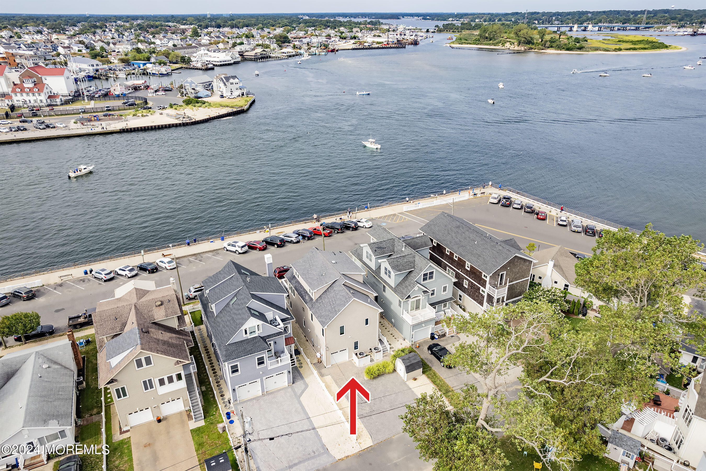 556 Riverside Drive Manasquan, NJ 08736 - Photo 39 of 42 an aerial view of a house