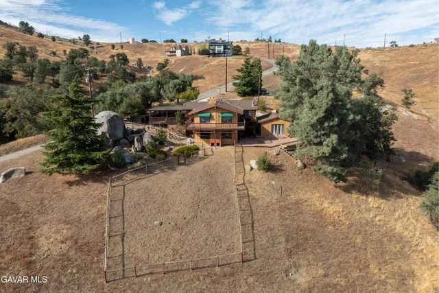 a view of city and mountain