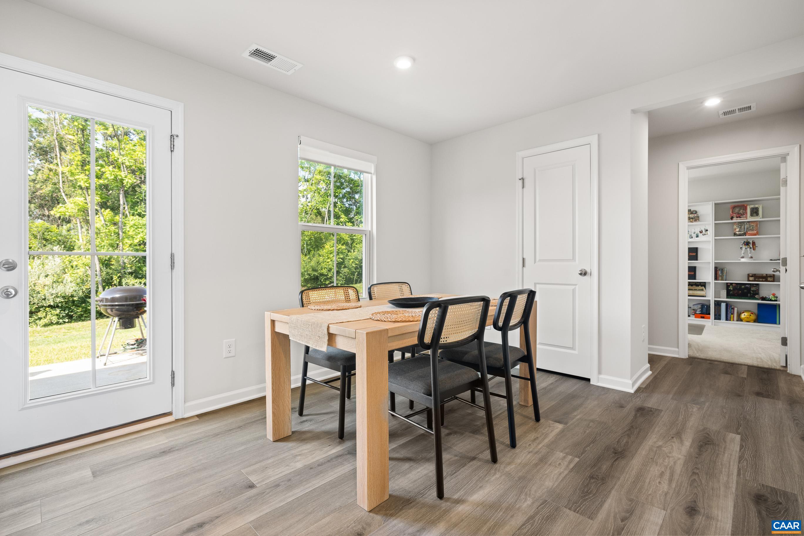 132 White Birch Road Waynesboro, VA 22980 - Photo 17 of 47 a view of a dining room with furniture window and wooden floor