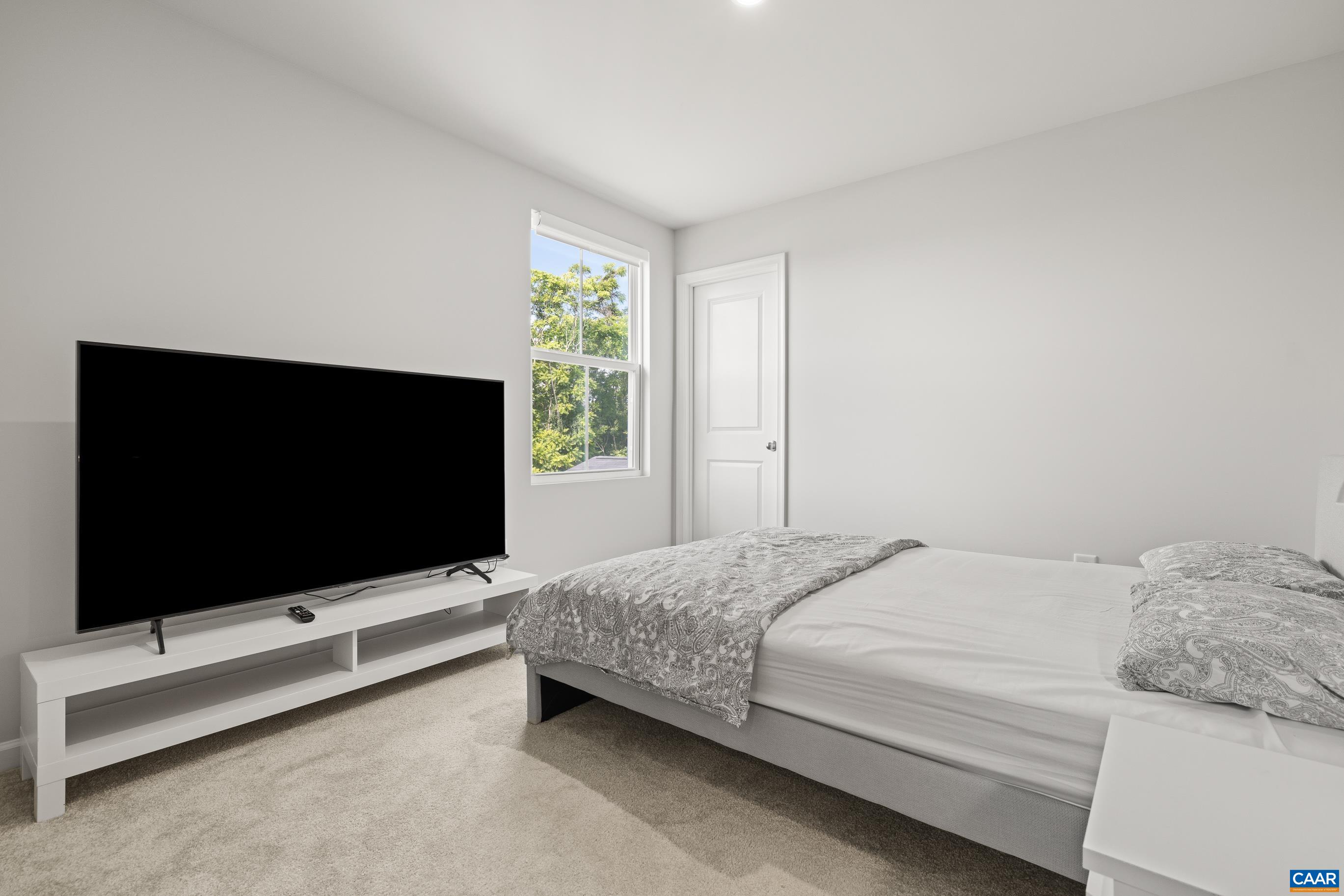 132 White Birch Road Waynesboro, VA 22980 - Photo 33 of 47 a bedroom with a bed and a flat screen tv