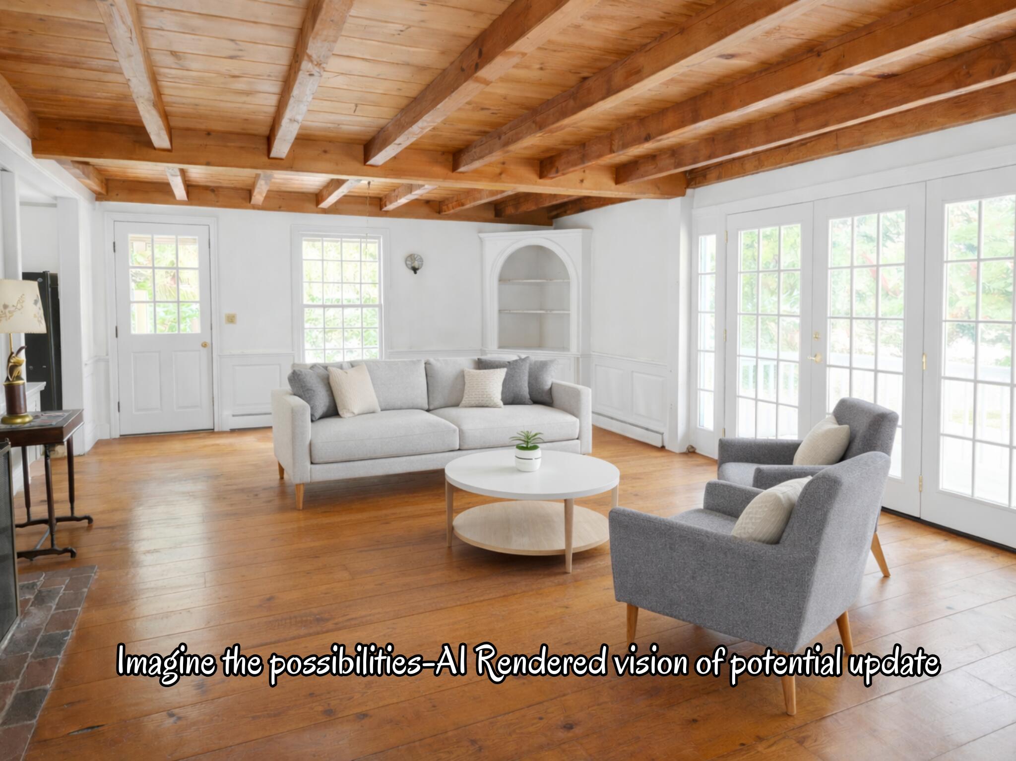 69 Allyn Lane Barnstable, MA 02630 - Photo 17 of 21 a living room with furniture and a large window
