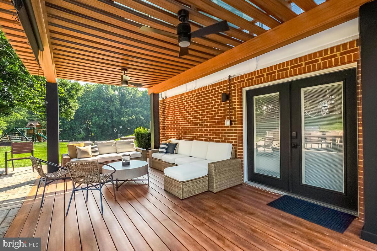13134 Brandon Way Road Darnestown, MD 20878 - Photo 57 of 69 Covered Patio - Premium Decking Material