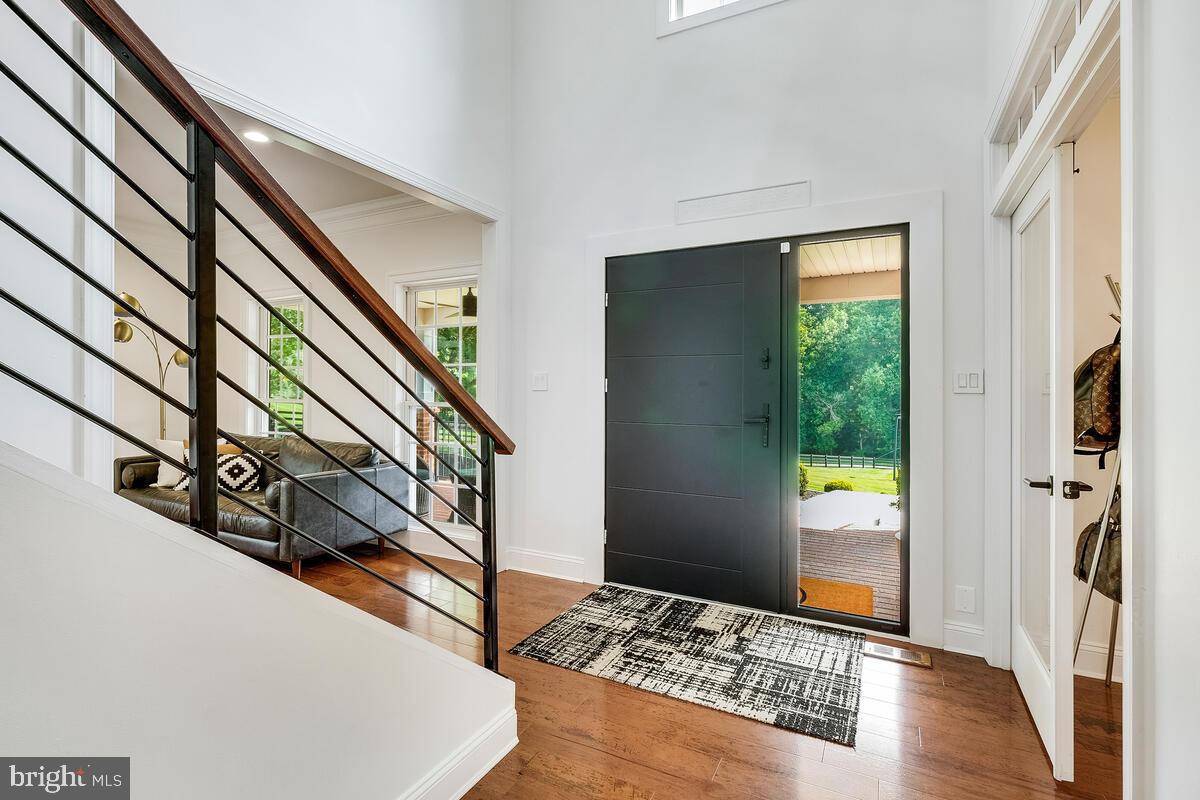 13134 Brandon Way Road Darnestown, MD 20878 - Photo 8 of 69 New Custom Door and Modern Stair Handrails