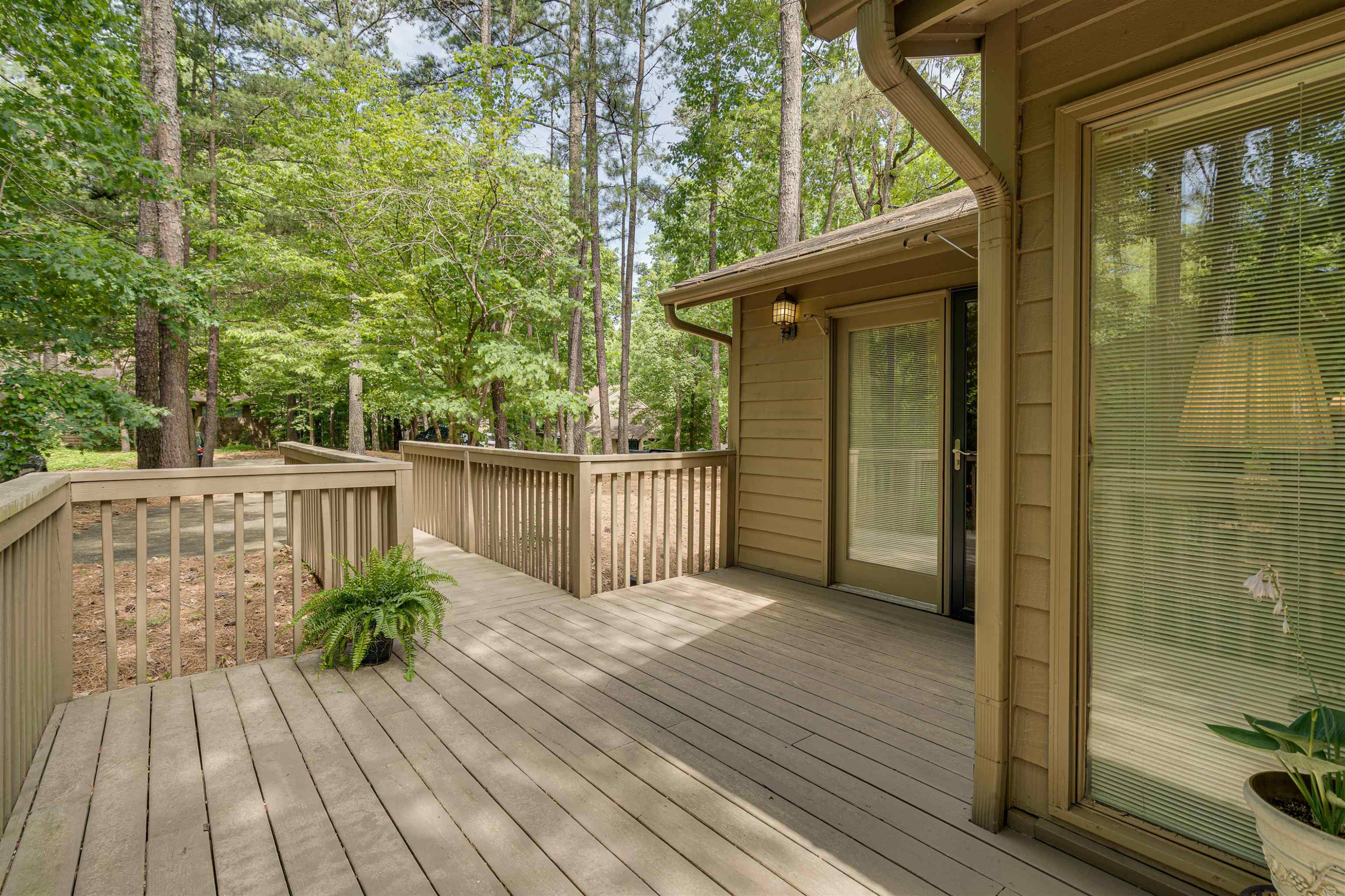 1 Pinnacle Road Durham, NC 27705 - Photo 33 of 38 a view of balcony with wooden floor