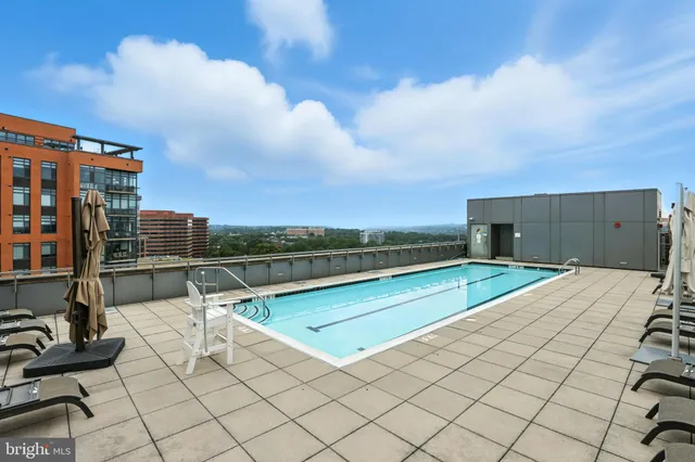 a view of a city from a balcony