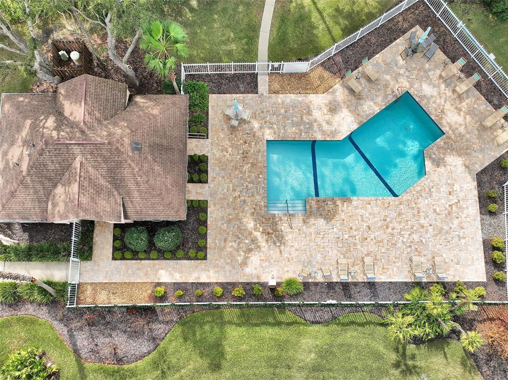 58 Byrsonima Loop Homosassa, FL 34446 - Photo 43 of 43 an aerial view of house with swimming pool