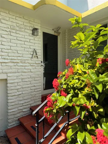 a backyard of a house